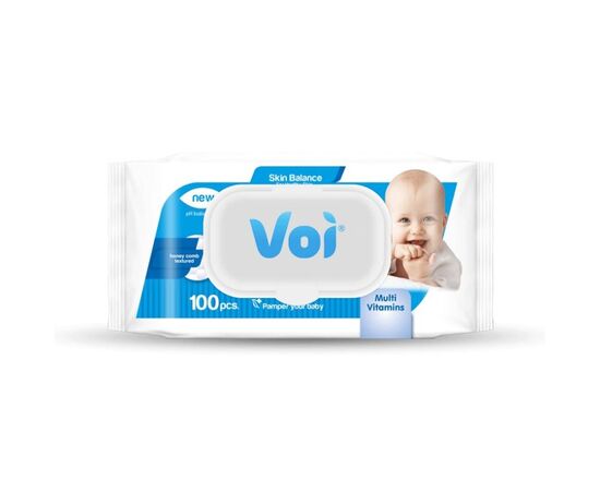 სველი ხელსახოცები Voi Multi Vitamine 100 ც