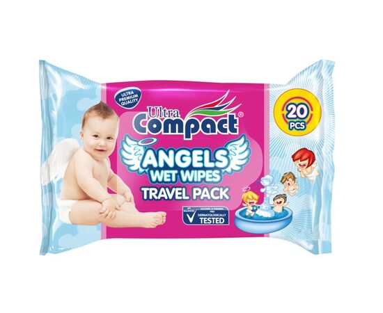 Wet wipes Compact 20 pcs