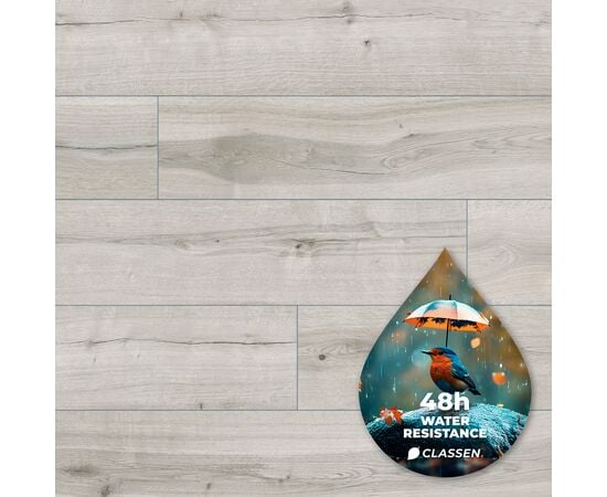 Laminate water resistant Classen Casa Energy Aqua Protect 4V AC5/33 Rustic Hoban Oak 1285x192x8 mm