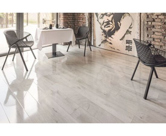 Laminate Kaindl ET HG Oak Fresco Snow 1383x159x8 AC4/32