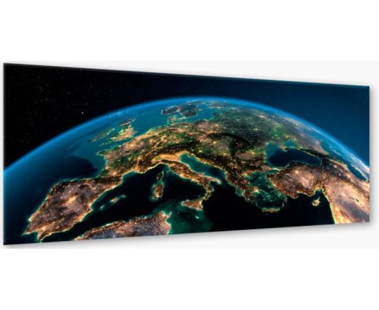 Glass picture Styler Globe GM021 50X125 cm