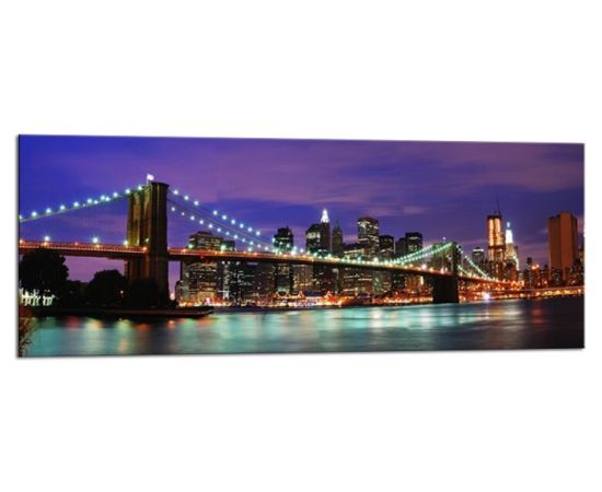 Glass picture Styler Most Fiolet GL016 50X125 cm