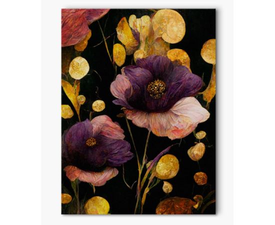 A Picture on canvas Styler ST681 VIOLET SILVER 70X100