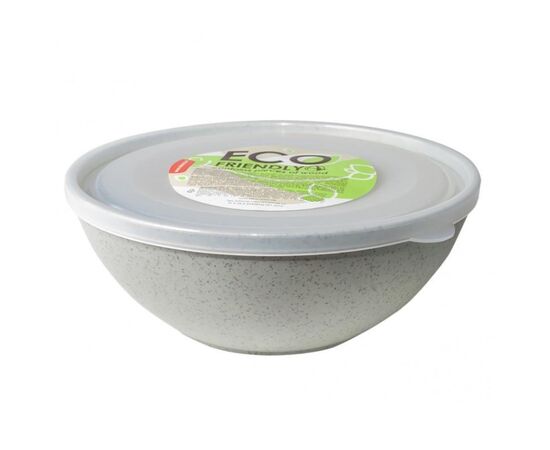 Bowl with lid Aleana 2l ECO WOOD green