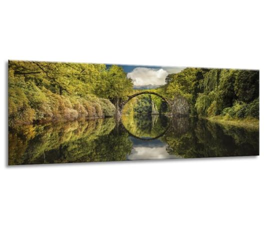 Glass picture Styler Devil's Bridge EX528 50X125 cm