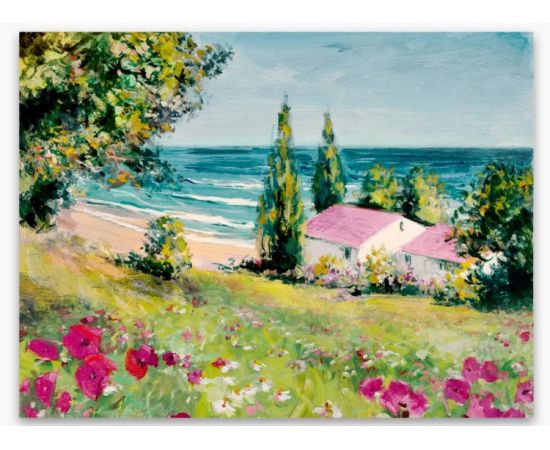 Картина на холсте Styler ST705 IDYLL VIEW 85X113