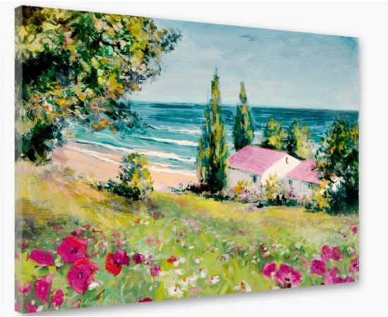 Картина на холсте Styler ST705 IDYLL VIEW 85X113