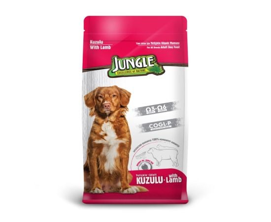 Dry food for all breeds of dogs Jungle lamb meat 15kg