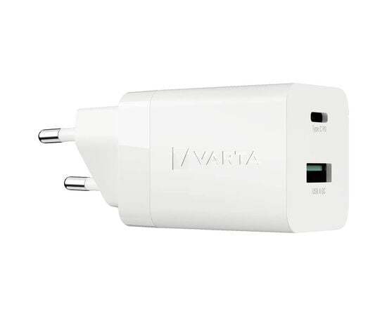 დამტენი Varta 220V USB-A C 18 20W