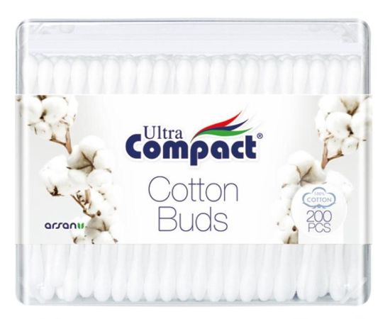 Cotton buds Compact 200 pcs