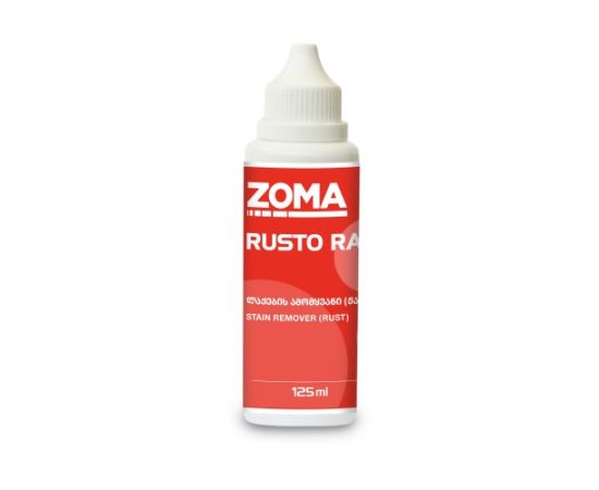 Stain remover (rust) ZR0125 Zoma Rusto Rapid 125 мл