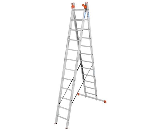 Aluminum ladder Krause Tribilo 129703 830 cm