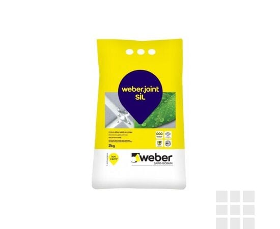 Grout for seams Weber.joint SIL 2 kg 400 white