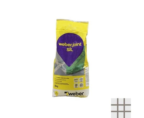 Grout for seams Weber.joint SIL 5 kg 414 granite