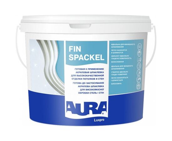 მზა ფითხი Eskaro Aura Luxpro Fin Spackel 1.2 კგ