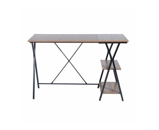 Computer table MADDIE B 120x48x78cm black, brown