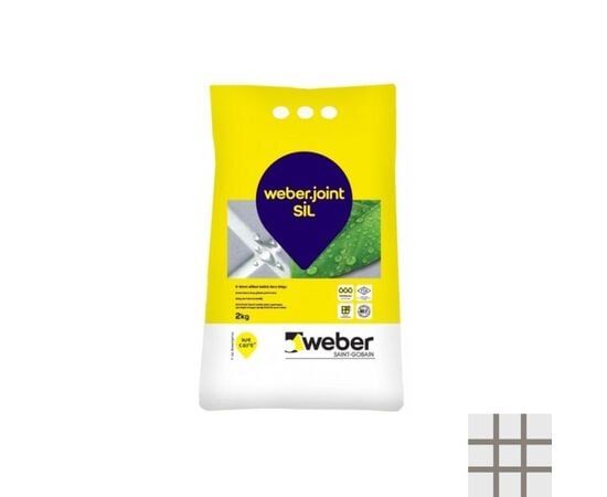 Grout for seams Weber.joint SIL 2 kg 414 granite