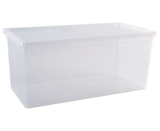 Storage box plastic Aleana LLC EVRO transparent 8 l