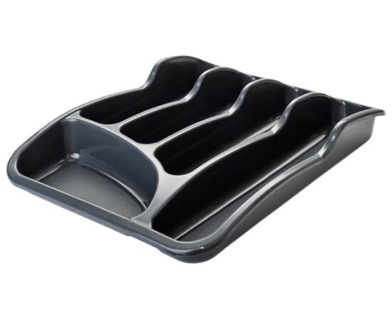 Knife and fork holder Aleana LLC anthracite