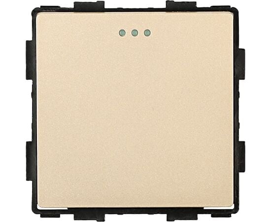 ჩამრთველი Socket Style 1 1G-2W ოქროსფერი