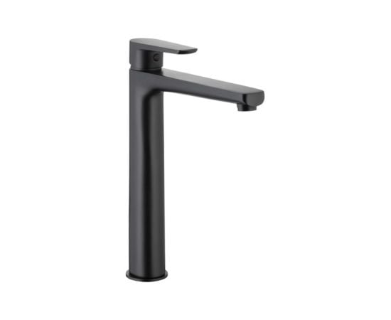 Washbasin faucet KFA Narva black with Click-Clack siphon