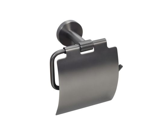 Toilet paper holder Bisk Skala Gray (closed)