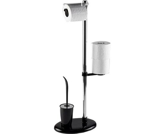 ჯაგრისი უნიტაზისთვის  ALBA TOILETBRUSH STAND BLACK