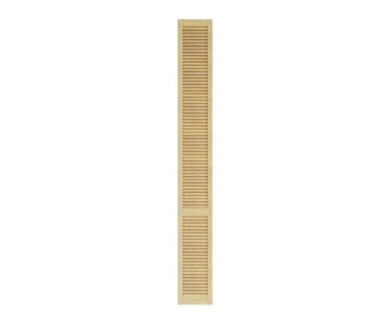 Doors wooden panel jalousie Woodtechnic pine 2422х394