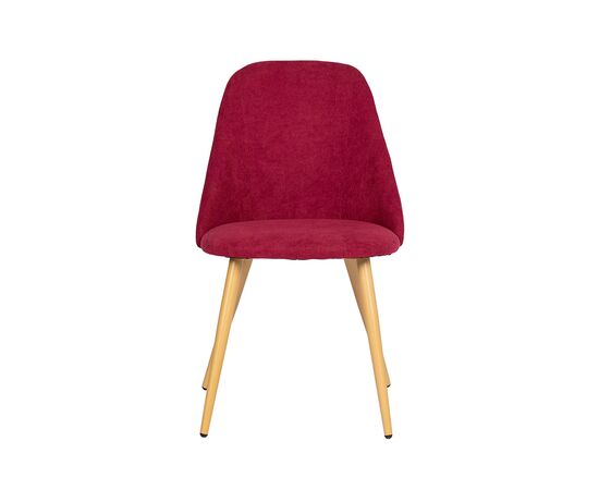 Chair FELICIO CORDUROY RED 50x61x88 cm