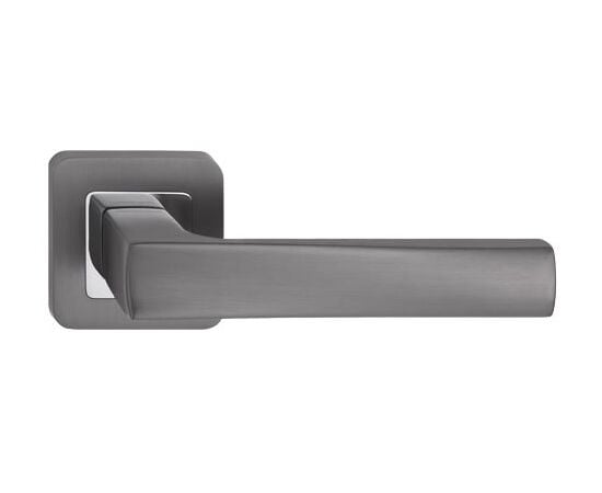 Door handle rossete Metal-Bud Ibiza ZIBZG with protective lid SZZGY graphite