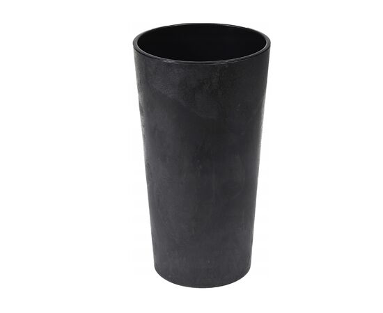 Flower pot black Lamela LILIA ECO 12,5 l