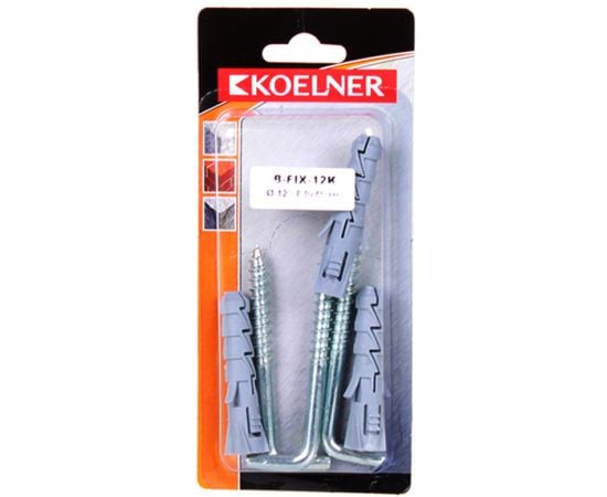 Дюбель распорный Koelner 3 шт B-FIX12K 8x65mm блист