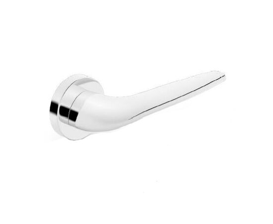 Door handle rossete Metal-Bud JULIA R ZJUOCB with protective lid SZOCBY chrome