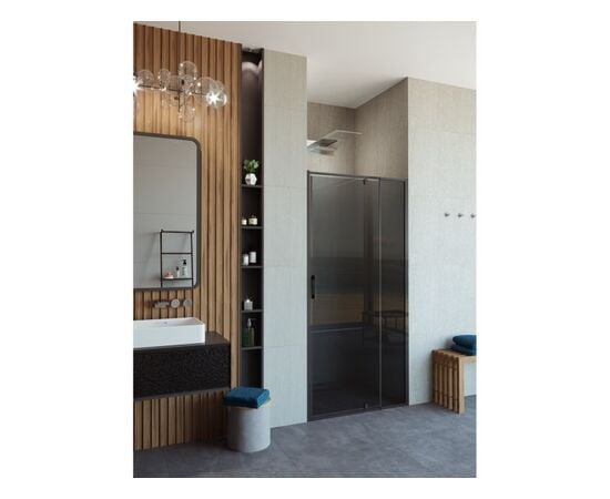 Shower door Alex Baitler AB74B100 100×200 cm darkened