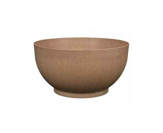 Горшок цветочный FORM PLASTIC Bowl Satina Eco 30 коричневый