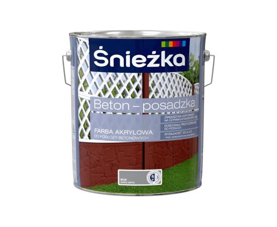 Concrete paint Sniezka B06 10 l light grey