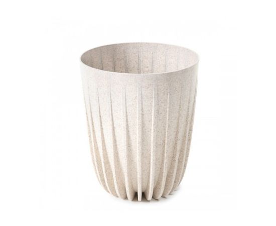 Flower pot Lamela MIRA ECO wood 250 6,2l white