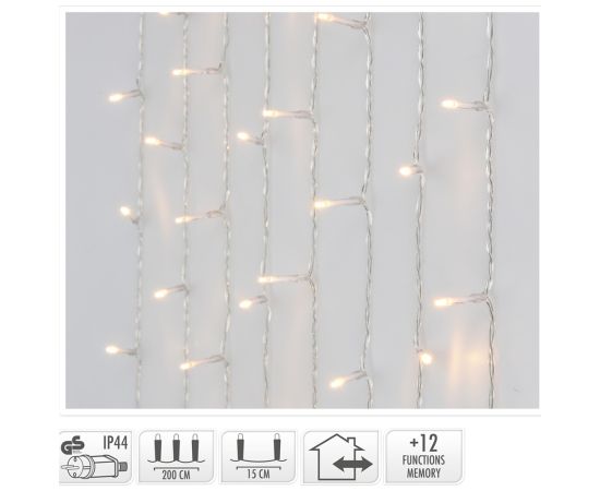 Новогодние гирлянды led curtain light 240led