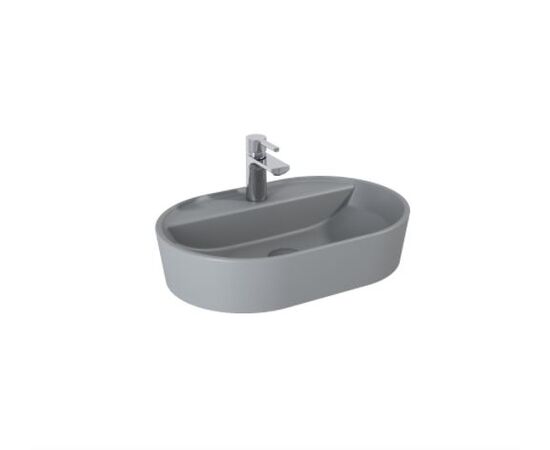 Wash basin countertop Elita Babette 145103 Grey Matt 62x41