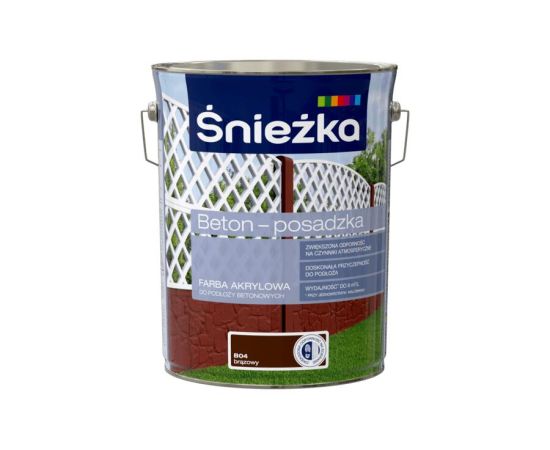 Concrete paint Sniezka B04 5l brown