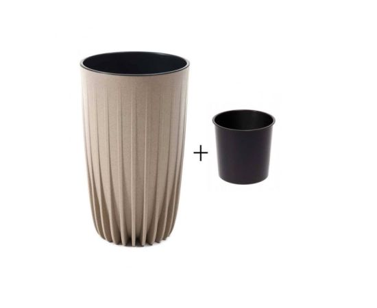 Flower pot Lamela MIRA 300 ECO 12,5l beige