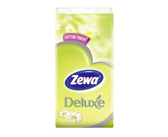 Салфетки Zewa Deluxe ромашка 10 шт