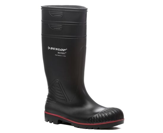 ჩექმები რეზინის ქიმიური Dunlop 9ACSA 42 შავი