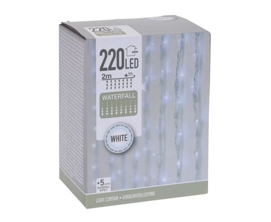 გირლანდა საახალწლო led curtain light 220led