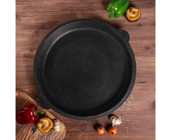 Frying pan-lid cast iron for a cauldron Davr Metall 8 l