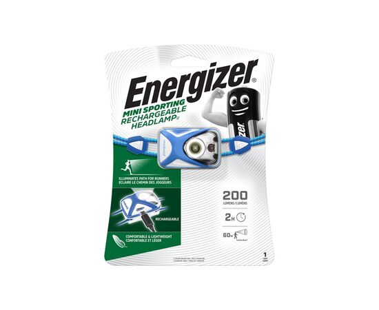 ფარანი თავის Energizer 200Lm Sport Rech 3760