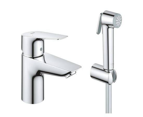 Смеситель для умывальника с гигиеническим душем Grohe 23773001 Start Edge S-Size