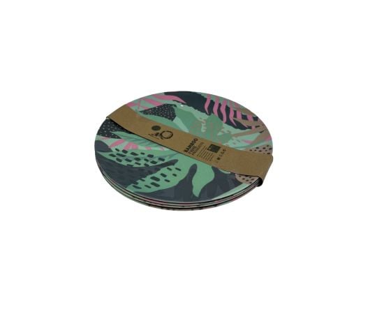 Bamboo plate MG-1950 4pcs