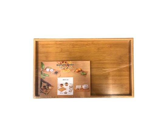 Tray with stand bamboo MG-1219