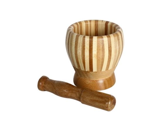 Bamboo mortar and pestle MG-68